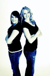 Sisters having fun